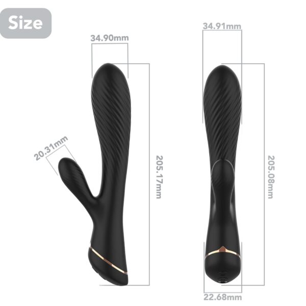 Hare Black, 9 vibration functions - obrazek 8