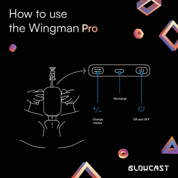 BLOWCAST  Wingman Pro Automatyczny Masturbator - obrazek 8