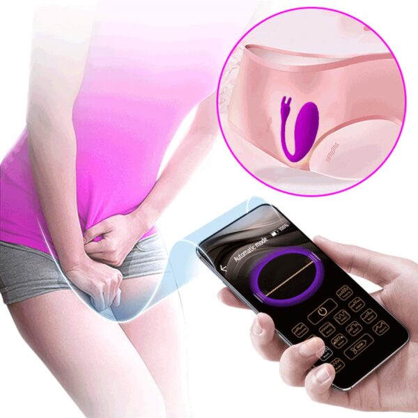 PRETTY LOVE   Catalina, 12 vibration functions Mobile APP Long distance Control - obrazek 8