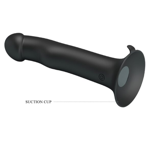 PRETTY LOVE   Murray BLACK, 12 vibration functions 12 pulse wave settings Suction base - obrazek 8