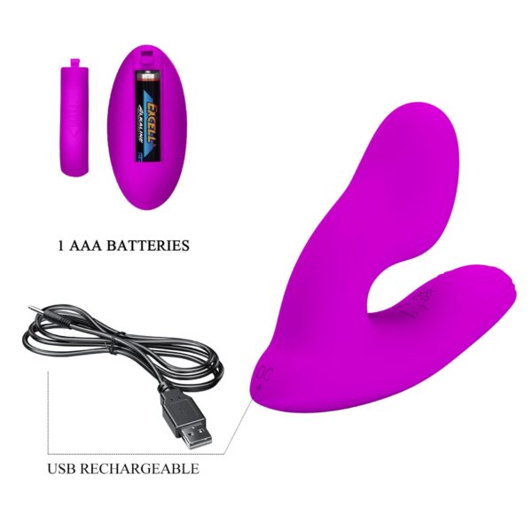 PRETTY LOVE   Melvin, 12 vibration functions Memory function Wireless remote control - obrazek 8