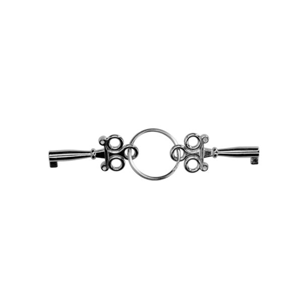Metal Hand Cuffs   Silver - obrazek 8