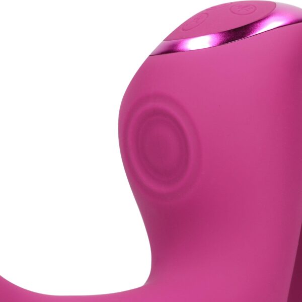 Riko   Rechargeable Triple Action Thumper with Advanced Finger Motion & Pulse Wave Stimulator   Pink - obrazek 8