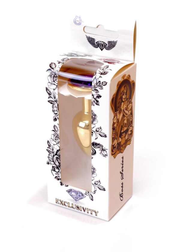 Plug Jewellery Gold PLUG  Purple - obrazek 8