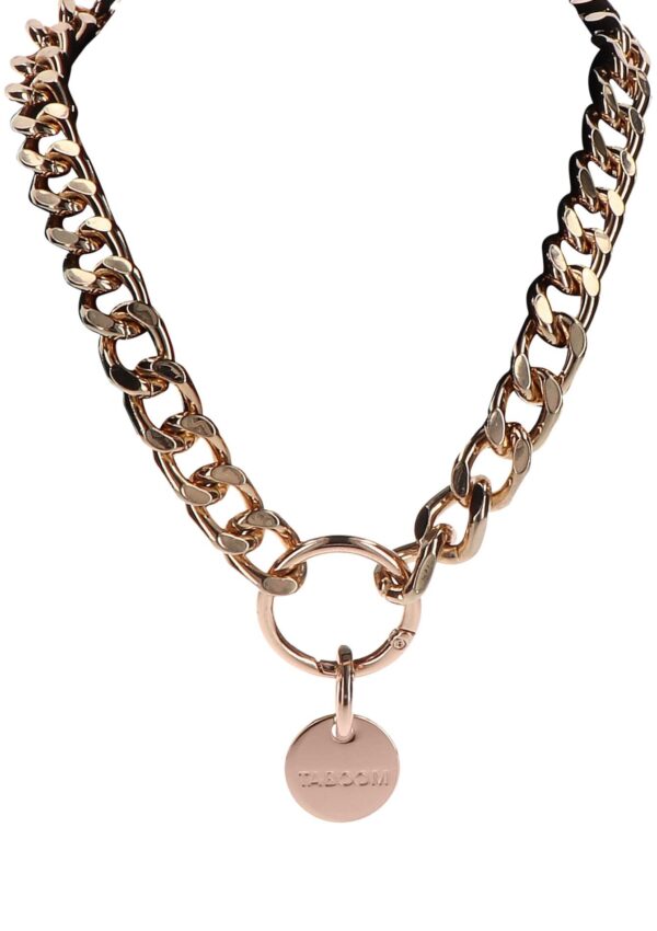 Statement Collar and leash Rose Gold - obrazek 8