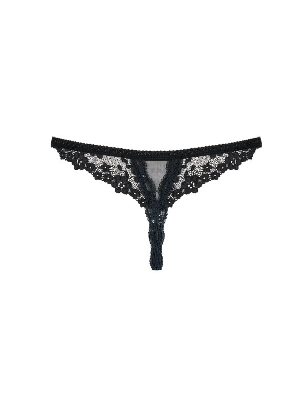 Bielizna Letica stringi otwarte czarne L/XL - obrazek 8