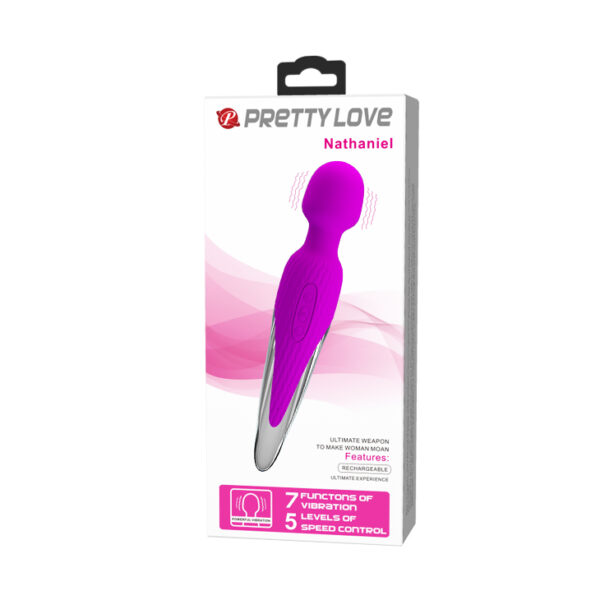 PRETTY LOVE   NATHANIEL 7 function vibrations - obrazek 8