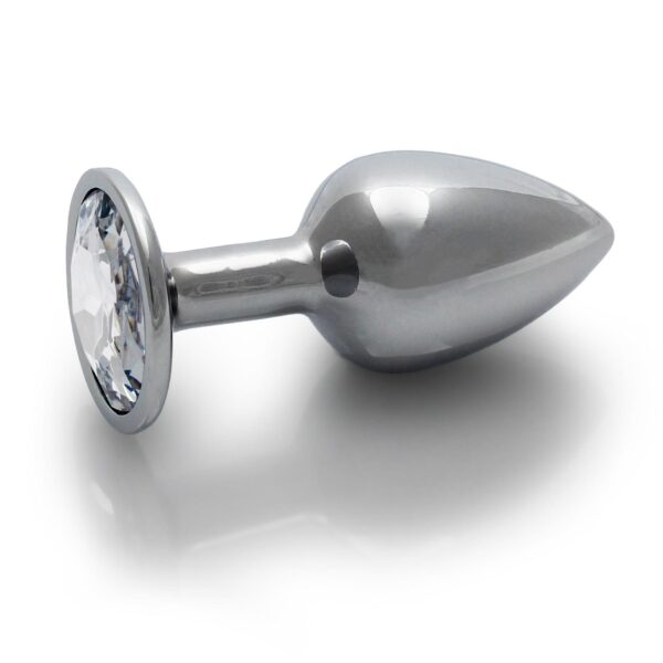 Round Gem Butt Plug   Small - obrazek 8