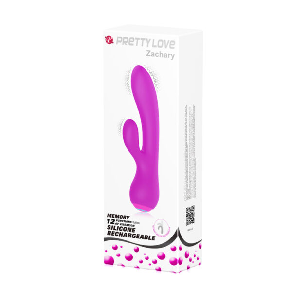 PRETTY LOVE   ZACHARY 12 function vibrations - obrazek 8
