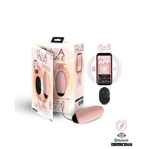 My Vibrating Secret EGG Pink   App controlled - obrazek 8
