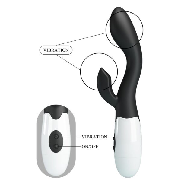 PRETTY LOVE   Brighty black, 30 vibration functions - obrazek 6