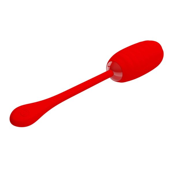 PRETTY LOVE   KIRK EGG Red 12 function vibrations - obrazek 8