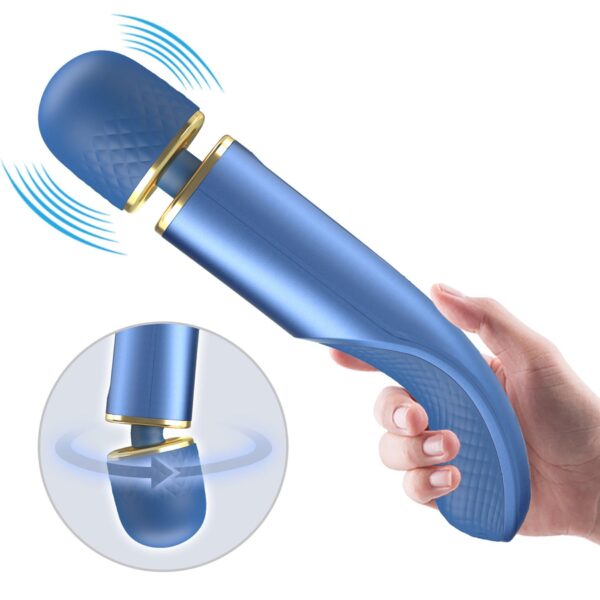 PRETTY LOVE   Colorful Massager Blue, 7 vibration functions 5 levels of speed control - obrazek 8