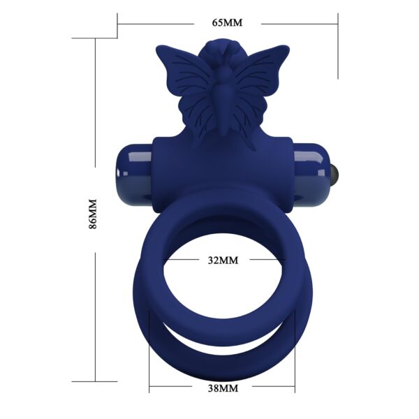 PRETTY LOVE   Powerful ring, 10 vibration functions - obrazek 7