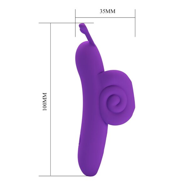 PRETTY LOVE   Snail Honey Finger, 10 vibration functions Memory function - obrazek 8