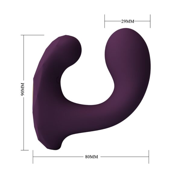 PRETTY LOVE   Billy Purple, 12 vibration functions Mobile APP remote control - obrazek 8