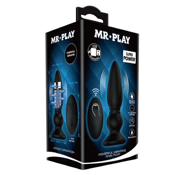 MR PLAY   POWERFULL VIBRATING - obrazek 8