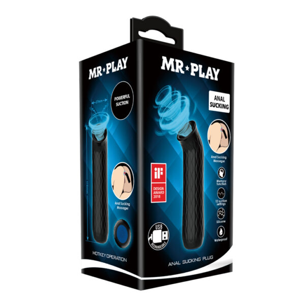 MR PLAY   Anal Sucking Plug - obrazek 8