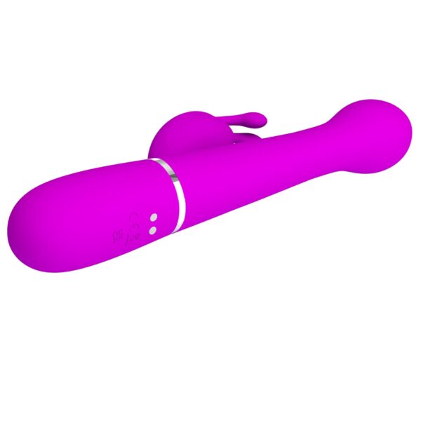 PRETTY LOVE   Dejon Twinkled Tenderness Purple, 7 vibration functions 4 thrusting settings 4 rotation functions - obrazek 8