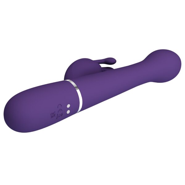 PRETTY LOVE   Dejon dark Purple, 7 vibration functions 4 thrusting settings 4 rotation functions - obrazek 8