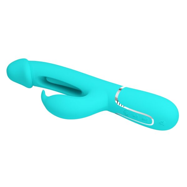 PRETTY LOVE   Kampas Green, 7 vibration functions 4 licking settings - obrazek 8