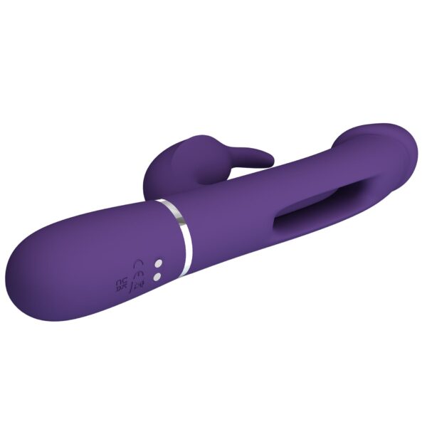 PRETTY LOVE   Kampas dark Purple, 7 vibration functions 4 licking settings - obrazek 8