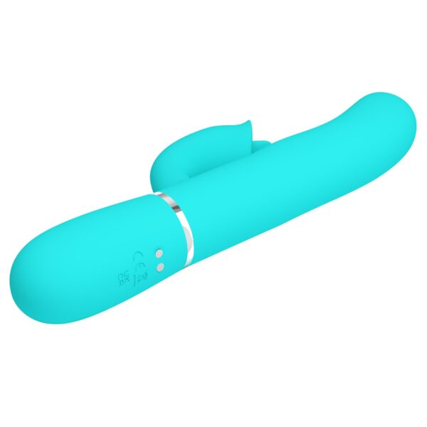 PRETTY LOVE   Gigi light blue, 7 thumping functions 7 licking modes - obrazek 8