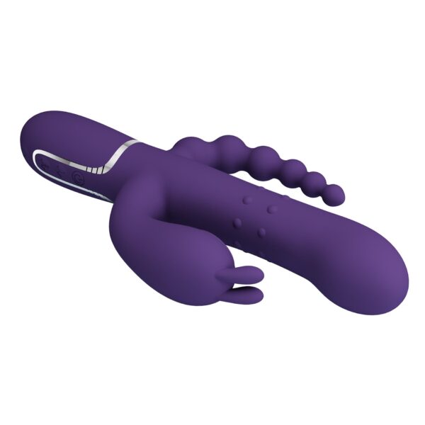 PRETTY LOVE   Cammy Dark Purple, Twinkled Tenderness, 7 thumping functions 7 vibration functions 4 rolling functions - obrazek 8
