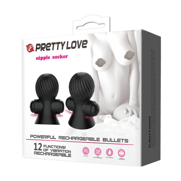 PRETTY LOVE   Nipple Sucker 12 function - obrazek 8