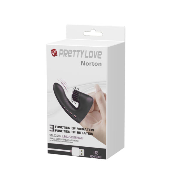 PRETTY LOVE   Magic Finger Drill USB 3 Vibrations 3 Rotations - obrazek 8