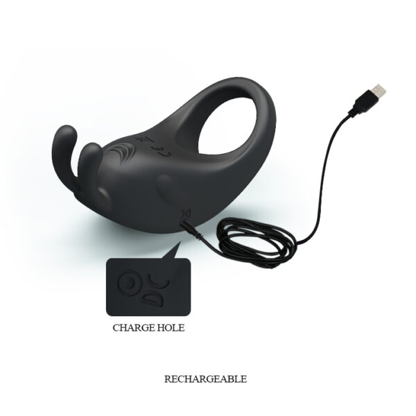 PRETTY LOVE   RABBIT VIBRATOR 7 functions, USB - obrazek 7