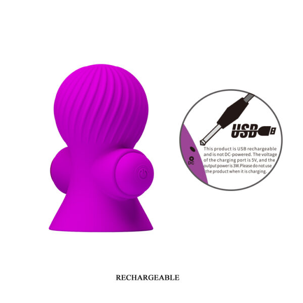 PRETTY LOVE   Nipple Sucker 12 function - obrazek 8