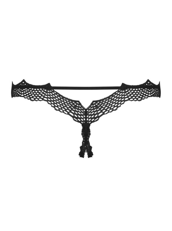 Bielizna Bravelle stringi otwarte czarne L/XL - obrazek 8