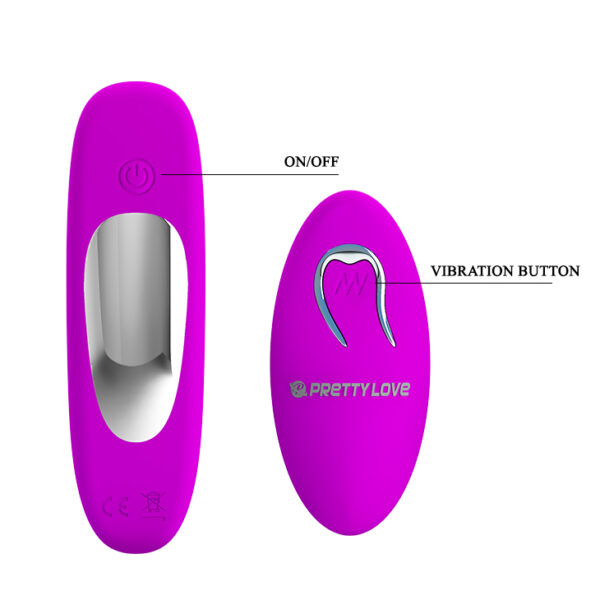 PRETTY LOVE  MAGIC FINGER, 12 vibration functions Memory function Wireless remote control - obrazek 7