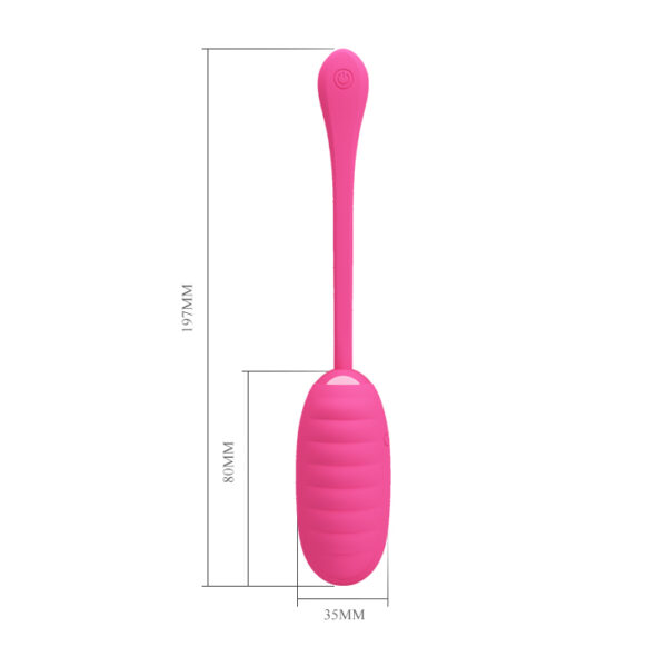 PRETTY LOVE  Kirk, 12 vibration functions Mobile APP remote control - obrazek 7