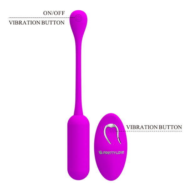 PRETTY LOVE  LECHIES, 12 vibration functions Wireless remote control - obrazek 7