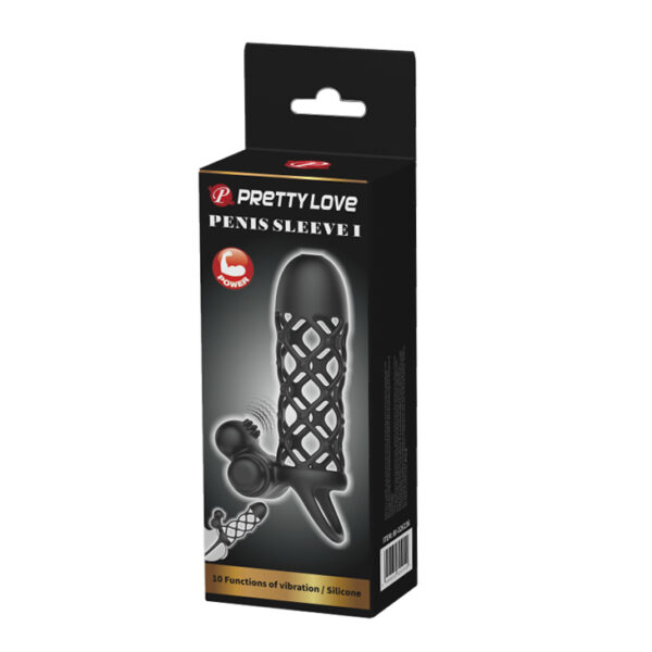 PRETTY LOVE  PENIS SLEEVE I, 10 vibration functions - obrazek 7