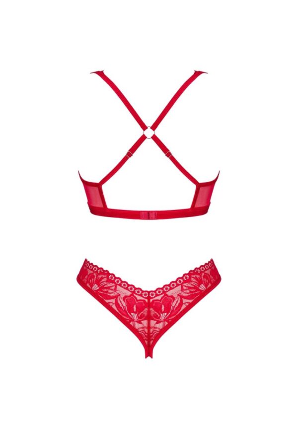 Lacelove komplet 2 częściowy otwarty  M/L - obrazek 8