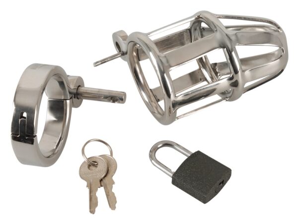Chastity Cage Stainless Steel - obrazek 8