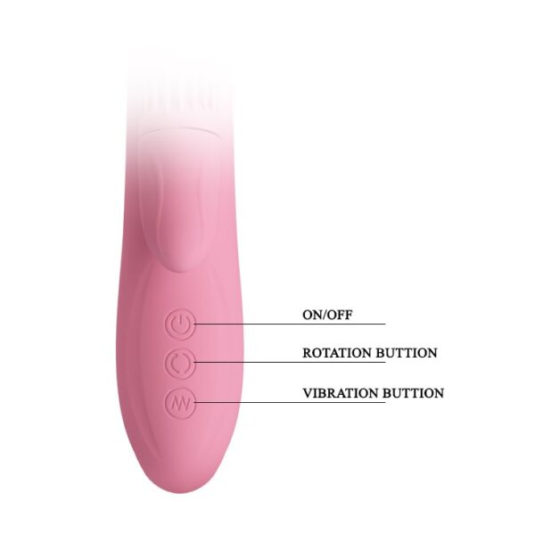 PRETTY LOVE   CHRIS USB 4 rot; 7 vibration - obrazek 7