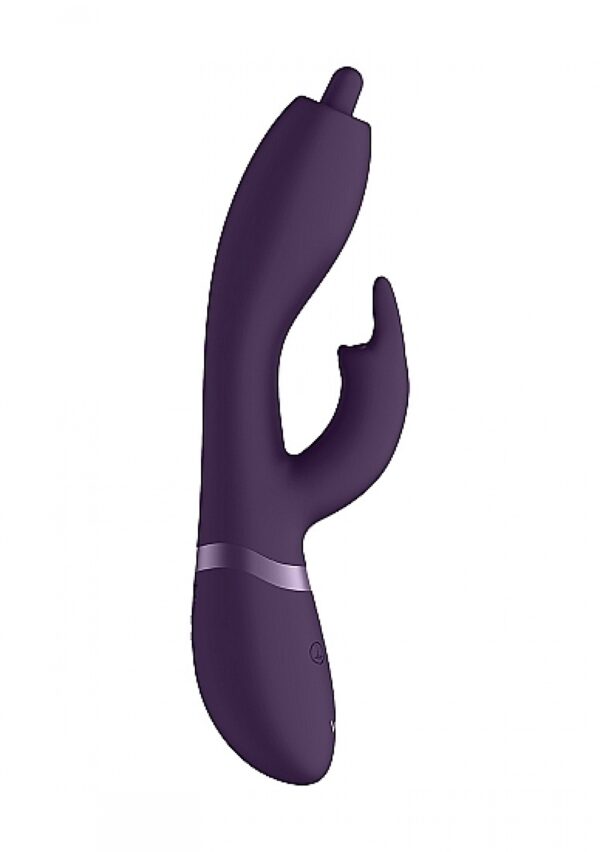 Wibrator Nilo   Pinpoint Rotating G spot Rabbit   Purple - obrazek 7