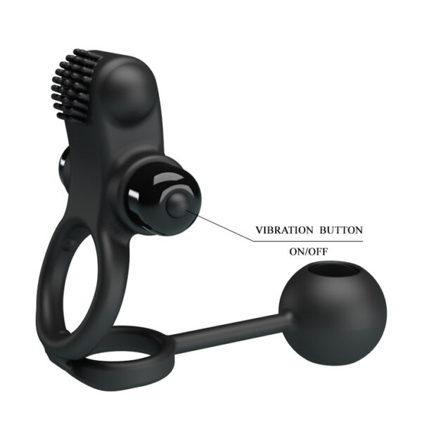 PRETTY LOVE  VIBRATION PENIS SLEEVE IV, 10 vibration functions - obrazek 7