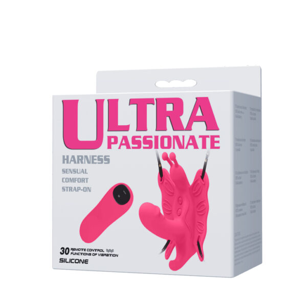BAILE   ULTRA PASSIONATE HARNESS, 30 vibration functions Wireless remote control - obrazek 9