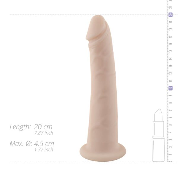 No Parts   Rowan Realistic Dildo 20 cm - obrazek 9