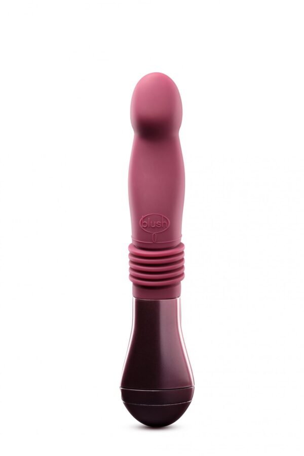 TEMPTASIA TRIXIE THRUSTING DILDO WINE - obrazek 9