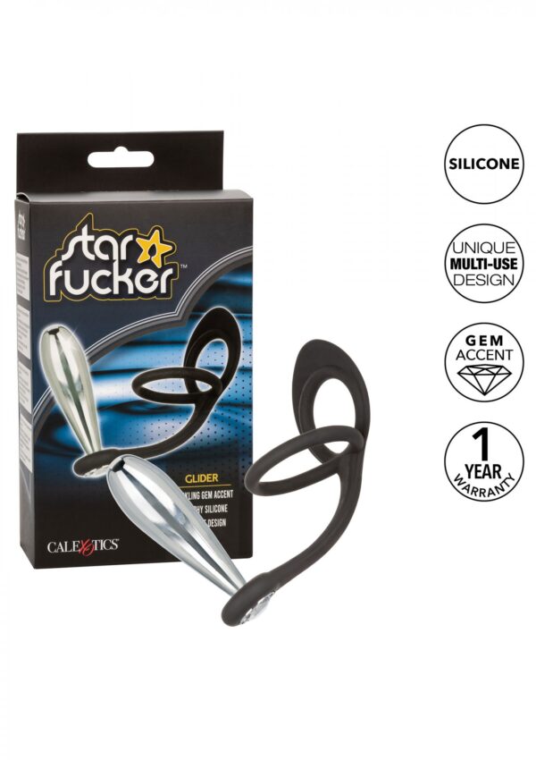 Star Fucker Glider Plug Silver - obrazek 9