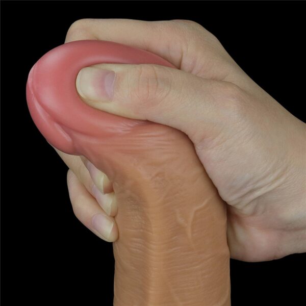 10 Dual Layered Platinum Silicone Rotator - obrazek 9