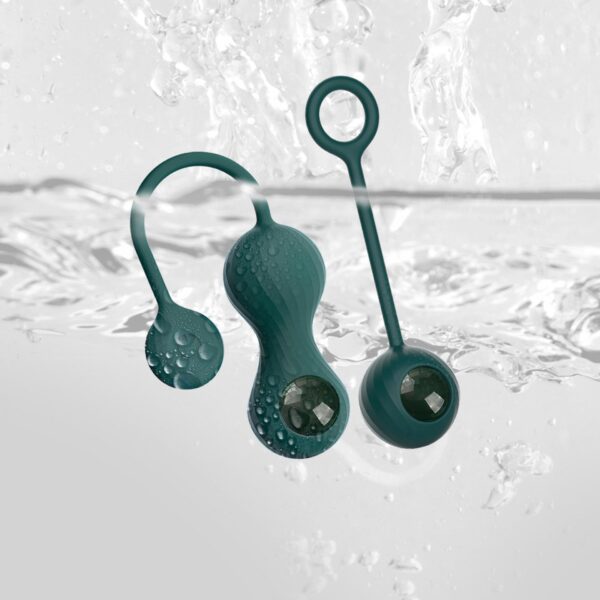 Magic Motion   Crystal Duo Smart Kegel Vibrator with Weight Set - obrazek 9