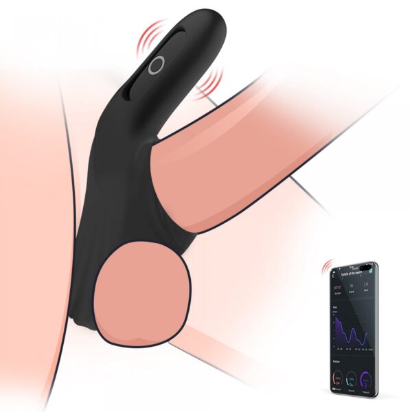 Magic Motion   Rise Smart Wearable Cockring Black - obrazek 9