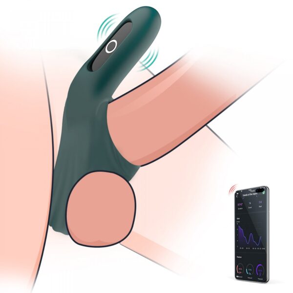 Magic Motion   Rise Smart Wearable Cockring Green - obrazek 9